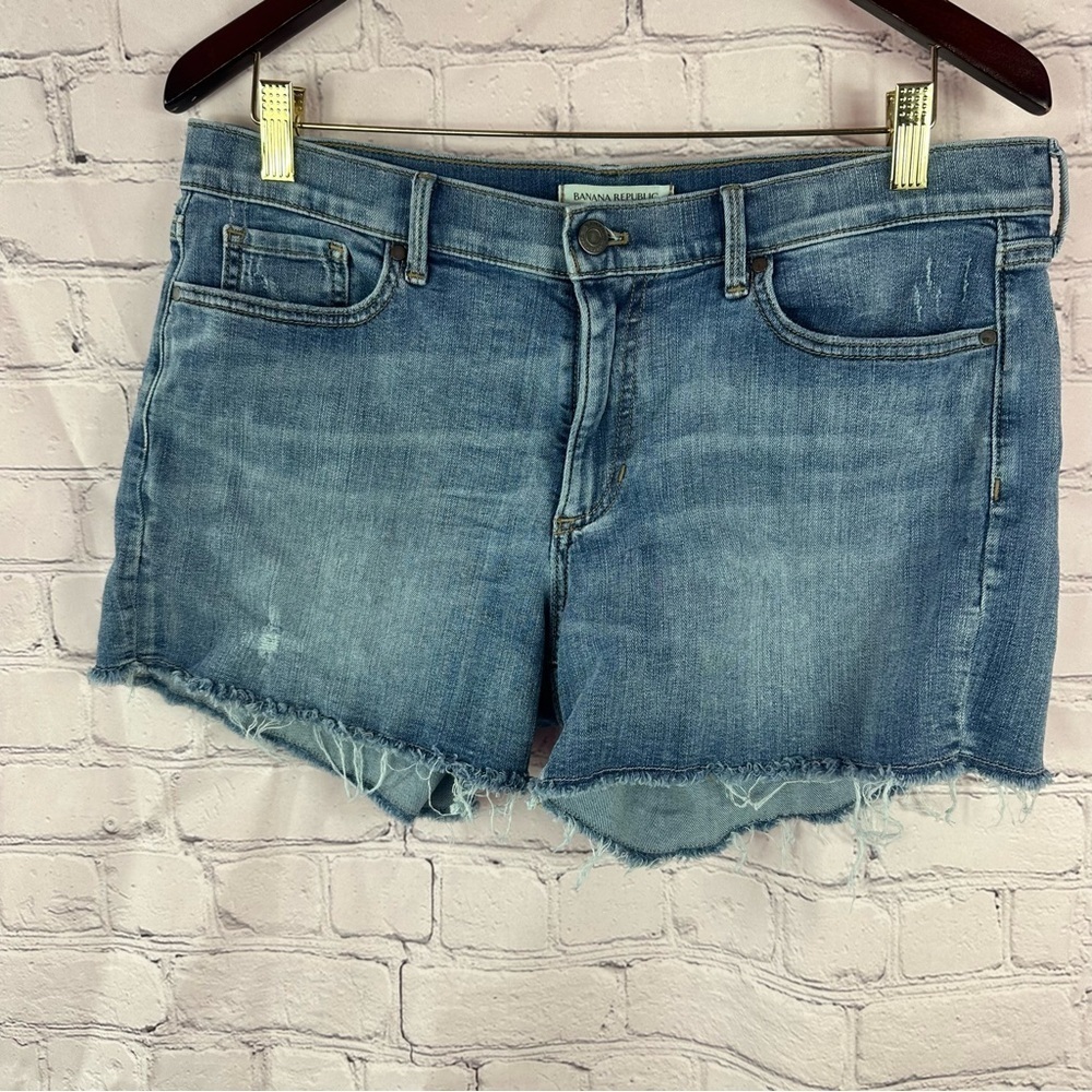 banana republic cut off Denim Shorts sz 30 boho western cotton blend